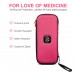 PROHAPI Hard Stethoscope Case (Rose Red)